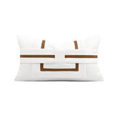 Ramadan jastučnica Jednobojni bijelo smeđi jastuci za kauč Ukrasna jastučnica oko struka za dnevnu sobu Ukrasni jastuci 30x50 cm