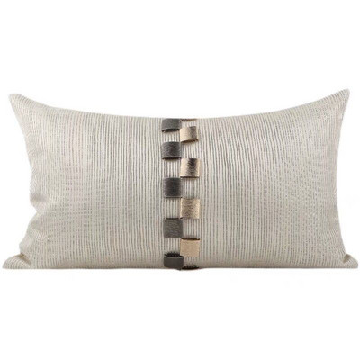 Ramadan jastučnica Jednobojni bijelo smeđi jastuci za kauč Ukrasna jastučnica oko struka za dnevnu sobu Ukrasni jastuci 30x50 cm