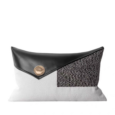 Ramadan jastučnica Jednobojni bijelo smeđi jastuci za kauč Ukrasna jastučnica oko struka za dnevnu sobu Ukrasni jastuci 30x50 cm