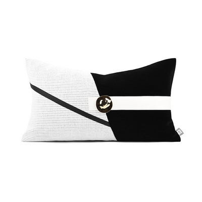 Ramadan jastučnica Jednobojni bijelo smeđi jastuci za kauč Ukrasna jastučnica oko struka za dnevnu sobu Ukrasni jastuci 30x50 cm