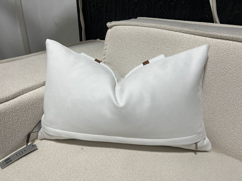 Ramadan jastučnica Jednobojni bijelo smeđi jastuci za kauč Ukrasna jastučnica oko struka za dnevnu sobu Ukrasni jastuci 30x50 cm