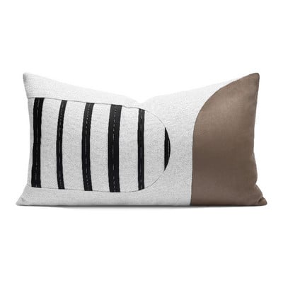 50 Styles párnahuzatok Dekoratív derékpárnahuzat nappaliba Modern egyszerű INS kanapé autós párnahuzat 30x50cm lakberendezés