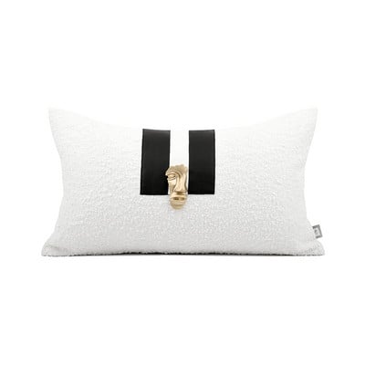 50 Styles párnahuzatok Dekoratív derékpárnahuzat nappaliba Modern egyszerű INS kanapé autós párnahuzat 30x50cm lakberendezés