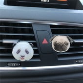 2 db Akril Automotive Styling Ornament Parfüm Lovely dog Férfi autó parfüm Légfrissítő Parfümök 100 Eredeti