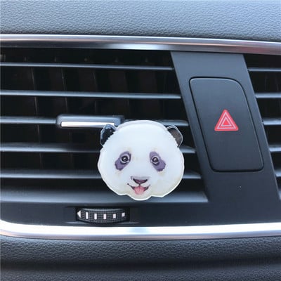 2 db Akril Automotive Styling Ornament Parfüm Lovely dog Férfi autó parfüm Légfrissítő Parfümök 100 Eredeti