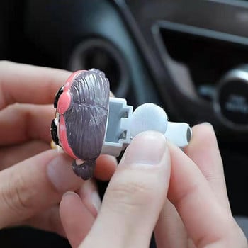 Creative Car Freshener Cartoon Rich Woman Lasting Light Fragrance Air Conditioner Outlet Ароматерапия Car Parfume Diffuser