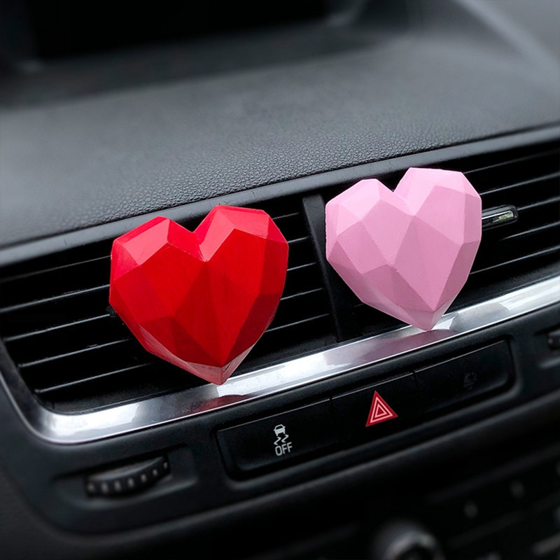 Heart Fragrance Parfem za automobil Miris D&E-projekt osvježivač zraka Automatski izlaz Otvor Čvrsti raspršivač mirisa DIY Uređenje interijera
