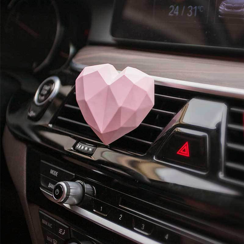Heart Fragrance Parfem za automobil Miris D&E-projekt osvježivač zraka Automatski izlaz Otvor Čvrsti raspršivač mirisa DIY Uređenje interijera