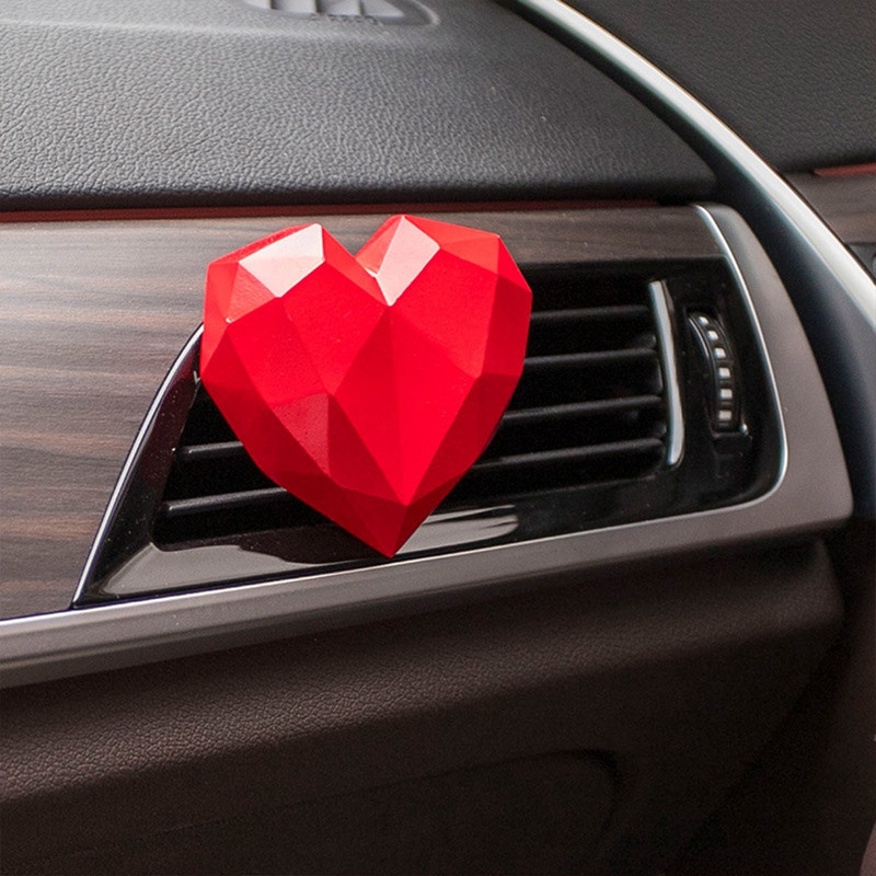 Heart Fragrance Parfem za automobil Miris D&E-projekt osvježivač zraka Automatski izlaz Otvor Čvrsti raspršivač mirisa DIY Uređenje interijera