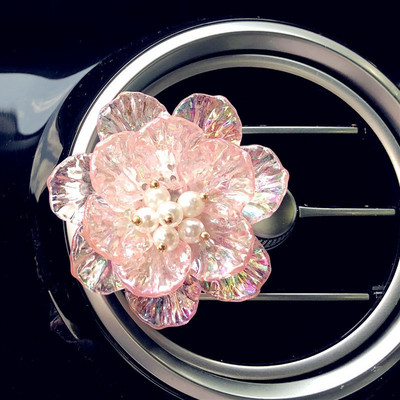 aukščiausios kokybės automobilių oro gaiviklis pelėda paukščių išleidimo anga dekoratyviniai aksesuarai krištolo gėlė puikūs automobiliniai kvepalų segtukai moterys mergaitės