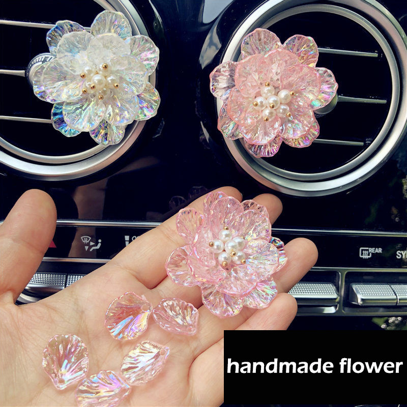 aukščiausios kokybės automobilių oro gaiviklis pelėda paukščių išleidimo anga dekoratyviniai aksesuarai krištolo gėlė puikūs automobiliniai kvepalų segtukai moterys mergaitės