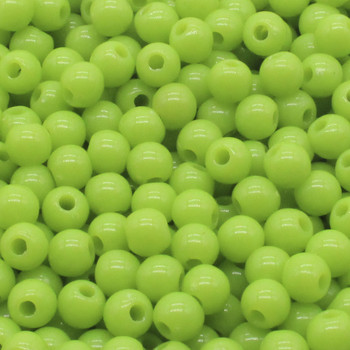 200 бр. 6 мм тъмнозелени акрилни кръгли сферични дистанционни мъниста за изработка на бижута Направи си сам аксесоари за бижута