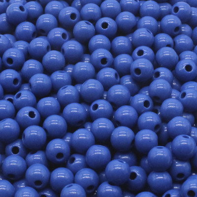 200 vnt. 6 mm tamsiai žalios spalvos akrilo apvalaus rutulinio tarpiklio karoliukai papuošalams gaminti „pasidaryk pats“ papuošalų priedai