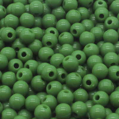 200 vnt. 6 mm tamsiai žalios spalvos akrilo apvalaus rutulinio tarpiklio karoliukai papuošalams gaminti „pasidaryk pats“ papuošalų priedai