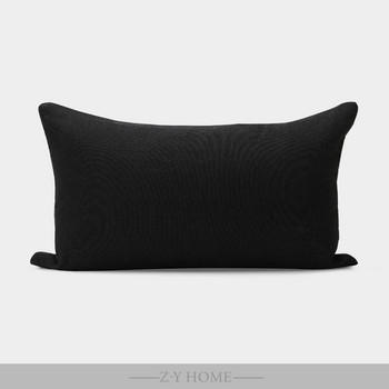 Nordic Luxury Cushion Cover 30x50cm Διακοσμητικά Μαξιλάρια για Σαλόνι Υπνοδωμάτιο Βαμβακερό Δερμάτινο Συνονθύλευμα Καναπέ Μαξιλαροθήκη Μαξιλαροθήκη