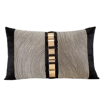 Κάλυμμα μαξιλαριού καναπέ 50 μορφών μοντέρνα Nordic μαξιλάρι χρυσό μεταλλικό διακοσμητικό κάλυμμα μαξιλαριού σαλονιού Διακοσμητικά μαξιλάρια σπιτιού 30x50cm