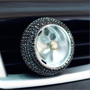 Bling Crystal αποσμητικό χώρου αυτοκινήτου Άρωμα αυτόματης εξόδου Εξαερισμός αποσμητικό χώρου στο αυτοκίνητο Κλιπ κλιματισμού Diffuser Car Styling