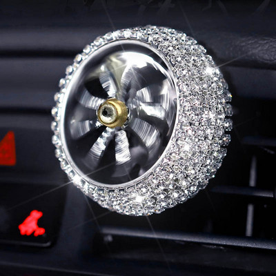 Bling Crystal autós légfrissítő Automatikus kivezető parfüm Szellőző légfrissítő az autóban Klíma Clip Diffúzor Autó Styling