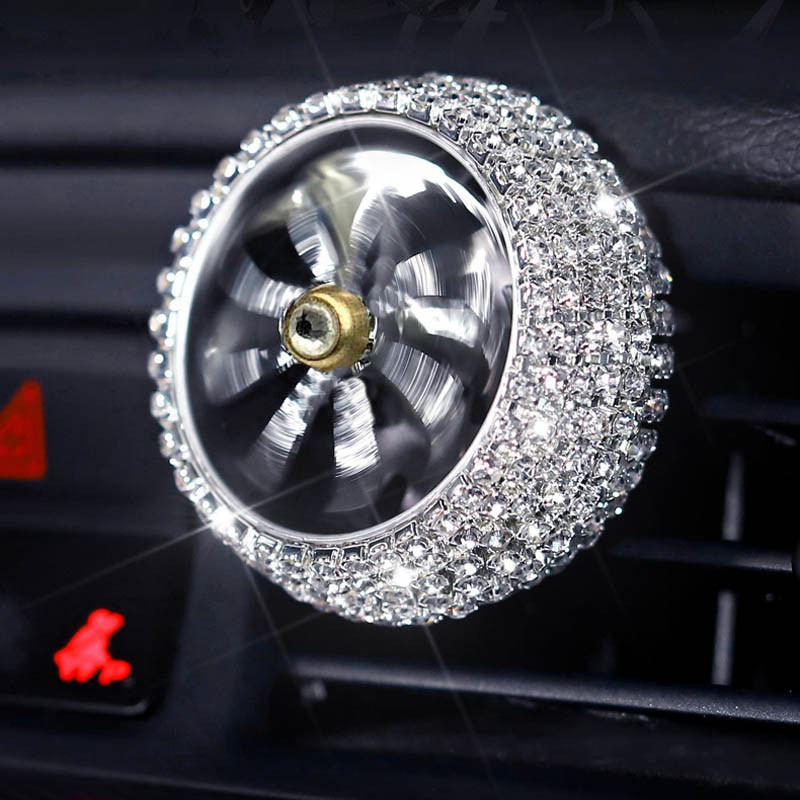 Bling Crystal autós légfrissítő Automatikus kivezető parfüm Szellőző légfrissítő az autóban Klíma Clip Diffúzor Autó Styling