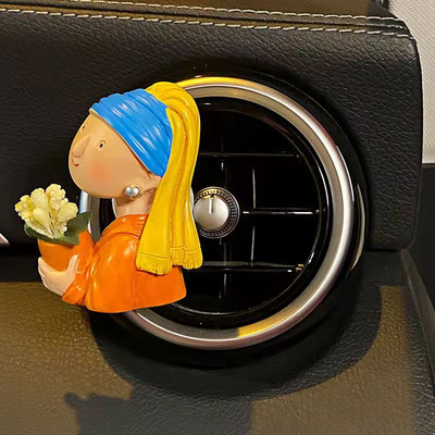 Kreatív autós légfrissítő Auto Air Outlet illatkapocs az autó belsejében Deco kiegészítők autós parfüm aromaterápiás diffúzor
