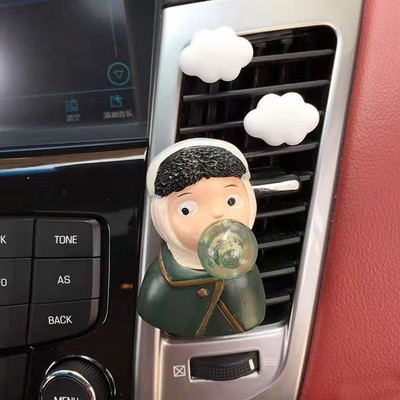 Kreatív autós légfrissítő Auto Air Outlet illatkapocs az autó belsejében Deco kiegészítők autós parfüm aromaterápiás diffúzor
