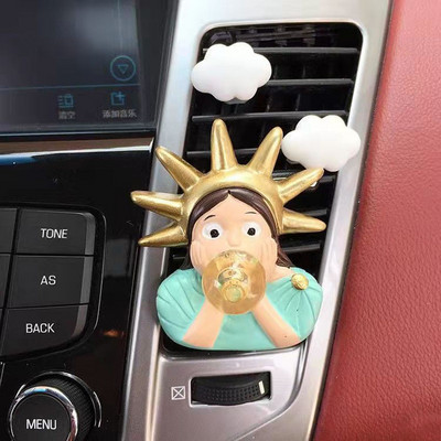 Kreatív autós légfrissítő Auto Air Outlet illatkapocs az autó belsejében Deco kiegészítők autós parfüm aromaterápiás diffúzor