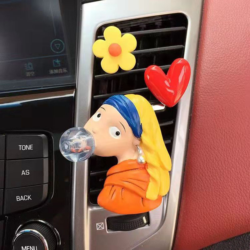 Kreatív autós légfrissítő Auto Air Outlet illatkapocs az autó belsejében Deco kiegészítők autós parfüm aromaterápiás diffúzor