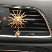 Uzorak boga sunca utičnica za automobile Clip osvježivač zraka za automobil Solid Balm Diamond blještavi ukrasi za automobil interijer auto dodaci