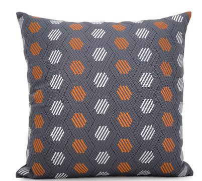 svijetlo luksuzna narančasta siva jastučnica pamučna lanena jastučnica jastučnica oko struka