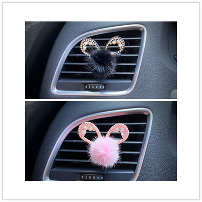 Plišani model zeca u boji, ukrasna kopča za parfem Ženski unutarnji parfem