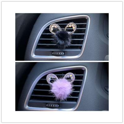 Plišani model zeca u boji, ukrasna kopča za parfem Ženski unutarnji parfem