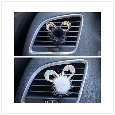 Plišani model zeca u boji, ukrasna kopča za parfem Ženski unutarnji parfem