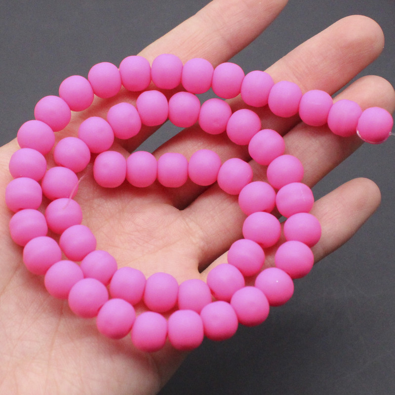 Okrugle perle od polimerne smole i gline Čip disk Labavi odstojnik Ručno izrađene perle za narukvice za izradu nakita DIY