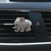 Osvježivač zraka Slatki slonić Kristalni dijamant Ukras za automobil Automobili Uređenje interijera Ventilacijski otvori Parfem Spojnica darovi