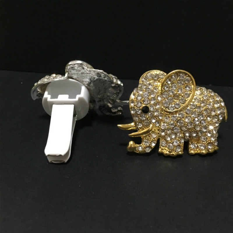 Osvježivač zraka Slatki slonić Kristalni dijamant Ukras za automobil Automobili Uređenje interijera Ventilacijski otvori Parfem Spojnica darovi