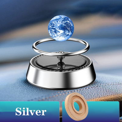 1 KOM Osvježivač zraka za automobil Solarna energija Planet Model Parfem Ornament Aroma Dekoracija ploče s instrumentima Difuzor mirisa Univerzalni