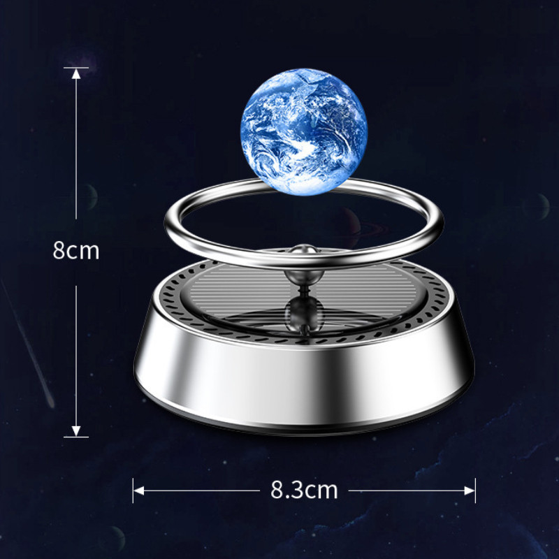 1 KOM Osvježivač zraka za automobil Solarna energija Planet Model Parfem Ornament Aroma Dekoracija ploče s instrumentima Difuzor mirisa Univerzalni