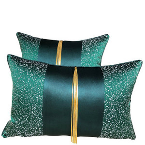 45x45/30x48cm klasszikus luxus bojt párnahuzat rojt jacquard párnahuzat derék bojt párnahuzat háttámla