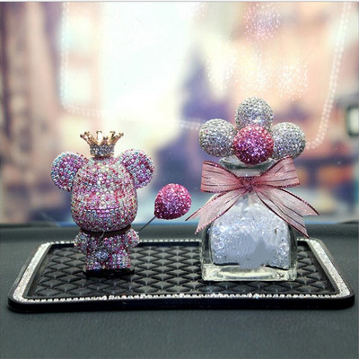 Δημιουργικό νέο προϊόν άρωμα κλιπ διαμάντι βίαιης αρκούδας αρωματοθεραπεία ελαφρύ άρωμα χαριτωμένες προμήθειες διακόσμησης αυτοκινήτου