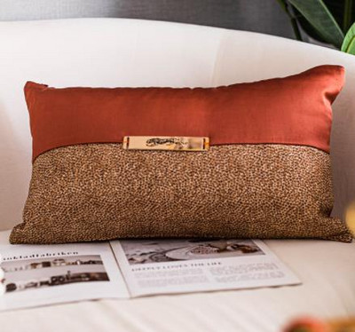 svijetla luksuzna crna/crvena/boja kave jastučnica navlaka za jastuk jastučnica kauč ukrasna jastučnica u boji