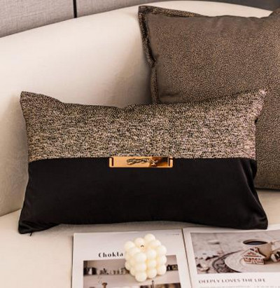 svijetla luksuzna crna/crvena/boja kave jastučnica navlaka za jastuk jastučnica kauč ukrasna jastučnica u boji
