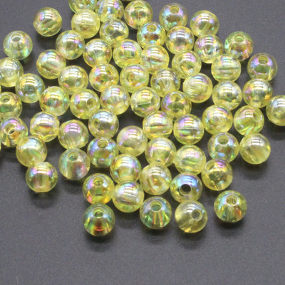 200 kom 6 mm tamnoplave prozirne AB okrugle kuglaste razmaknice za izradu nakita DIY dodaci za nakit