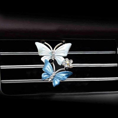 Divan automobil Dvostruki leptir izlaz zraka osvježivač štipaljka za parfeme difuzor arome ukrasi stil automobila dodaci za automobile miris