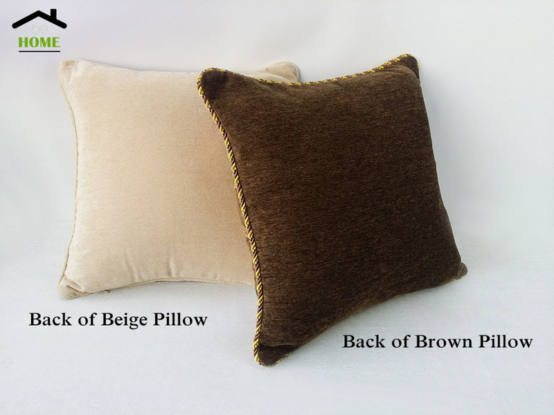 Američki stil, klasična, mekana, debela šenilla, višebojna, cvjetna s pincetom, četvrtasta jastučnica, navlaka za kauč, 45 x 45 cm