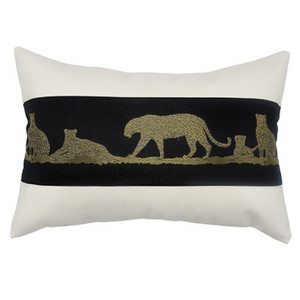 50 Designs Nappali dekoratív párnahuzat szett arany fém bojt fekete derék párnahuzat luxus modern párnahuzat 30x50cm