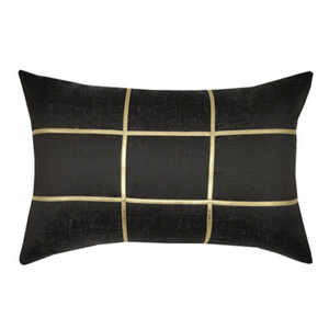 50 Designs Nappali dekoratív párnahuzat szett arany fém bojt fekete derék párnahuzat luxus modern párnahuzat 30x50cm