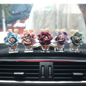 Cvjetni osvježivač zraka za automobil Parfemska stezaljka Cvijeće Klima za automobilska klipa Odušnik za automobile Dodaci za automobile Interijer Ženska aroma Difuzor mirisa