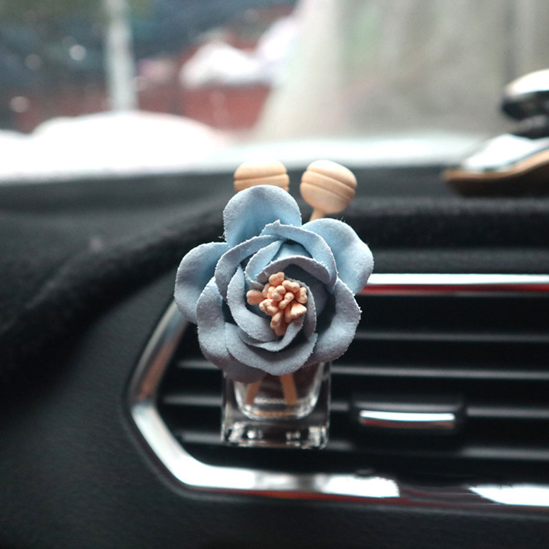 Cvjetni osvježivač zraka za automobil Parfemska stezaljka Cvijeće Klima za automobilska klipa Odušnik za automobile Dodaci za automobile Interijer Ženska aroma Difuzor mirisa