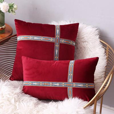 LISM Moderni dizajn Luksuzna jastučnica Dekoracija kauča Jastučnica Lumbalna jastučnica 45x45 Za dekoraciju kreveta