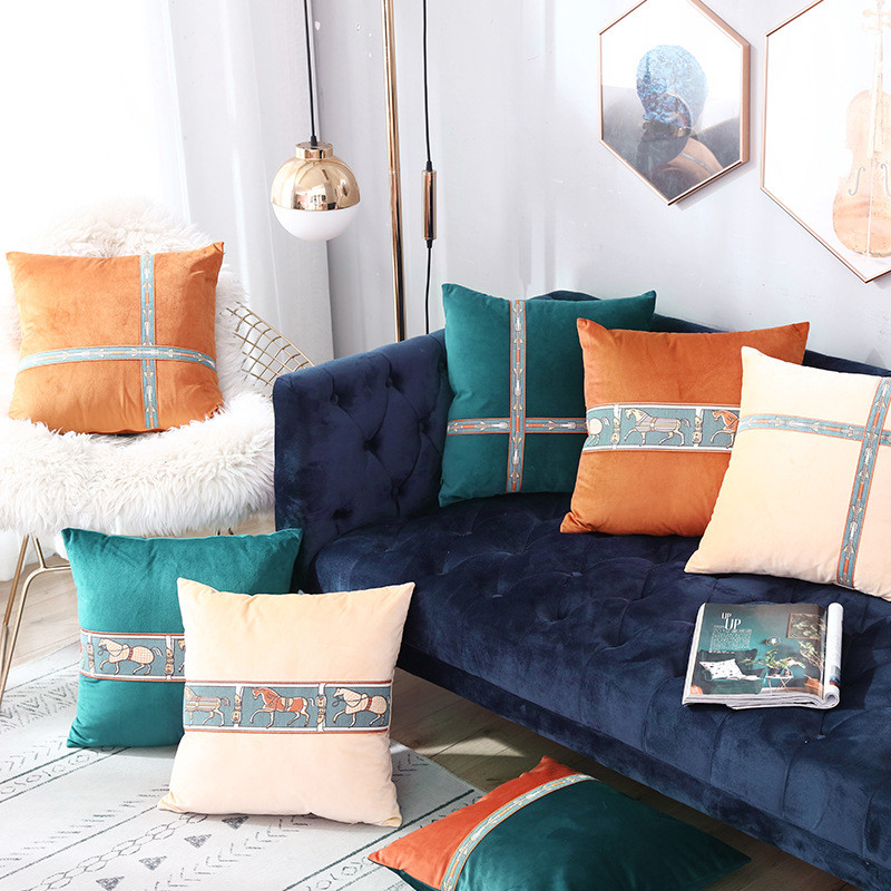 LISM Moderni dizajn Luksuzna jastučnica Dekoracija kauča Jastučnica Lumbalna jastučnica 45x45 Za dekoraciju kreveta